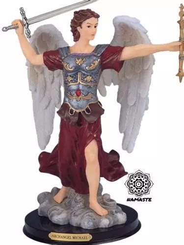 San Miguel Arcángel 15cm Bella Figura Religiosa Angel Dios en venta en