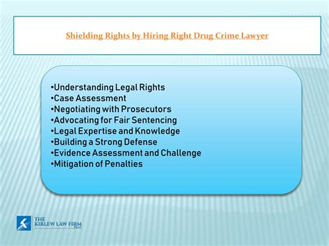 Ppt Shielding Rights By Hiring Right Drug Crime Lawyer Powerpoint