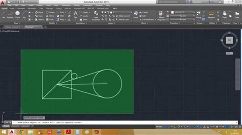 Comandos Basicos De Dibujo 1 En AutoCAD 2015 YouTube