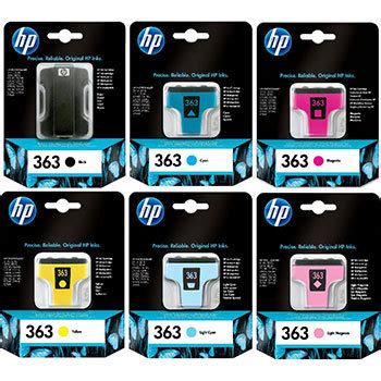 HP 363 Ink Cartridges And Printer Ink Delivery Included