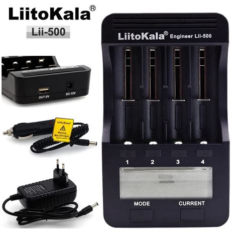 Jual Liitokala Lii Lcd Display Charger Test Capacity Battery