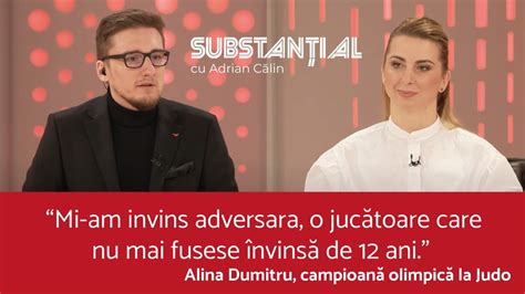 Alina Dumitru Fenomenul De Pe Tatami Partea Substan Ial Cu Adrian