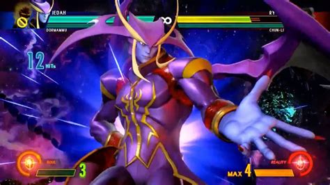 Marvel Vs Capcom Infinite Jedah Basic Combos YouTube