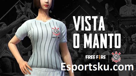 Baju Jersey Corinthians FF Di Server Free Fire Indonesia Esportsku