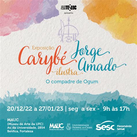 Abertura Da Exposi O Caryb Ilustra Jorge Amado O Compadre De Ogum