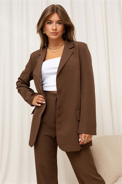 Shop Bruine Blazer Elise Store