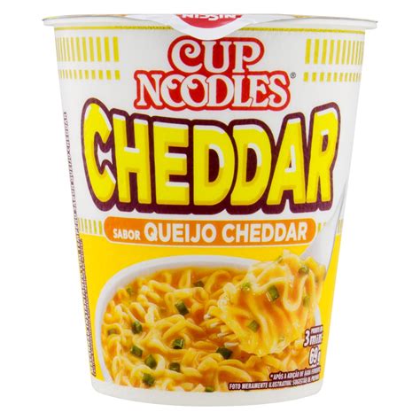 Macarr O Instant Neo Queijo Cheddar Cup Noodles Copo G Shopee Brasil