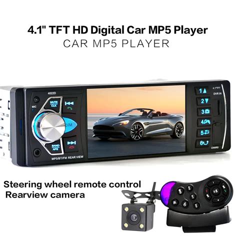 Reproductor MP5 Para Coche Radio Con Pantalla De 4 Pulgadas Control