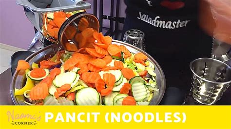 Easy And Quick Pancit Noodles In Saladmaster Eoc Naomi S Corner Youtube