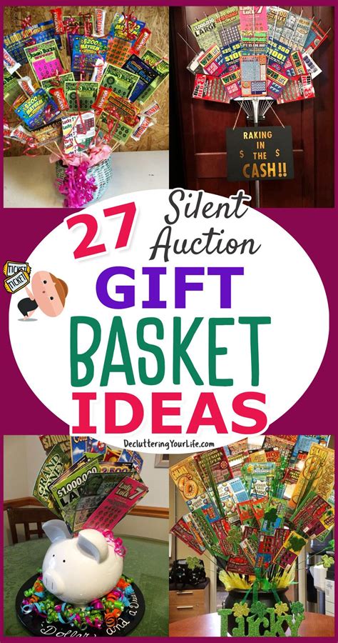 Auction Raffle Baskets Diy Gift Baskets And More Using Lottery Tickets