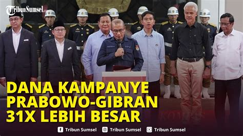 🔴dana Awal Kampanye Capres Cawapres 2024 Prabowo Gibran Paling Besar