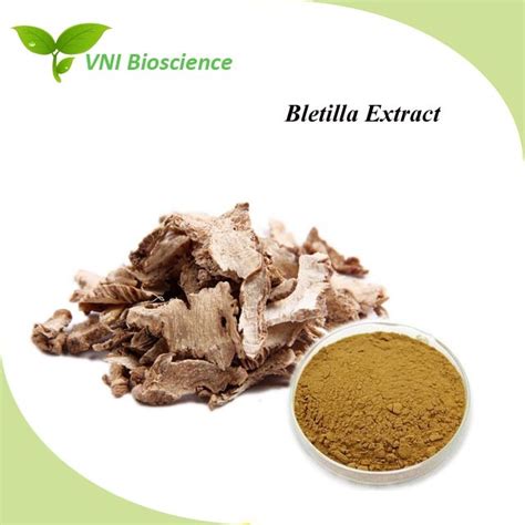 Kosher Halal Certified Natural Bletilla Powder Extract China