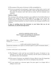 West Virginia Statutory Power Of Attorney Form Fill Out Sign Online