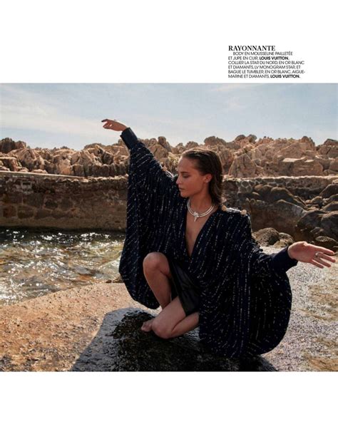 ALICIA VIKANDER in Madame Figaro, December 2021 – HawtCelebs