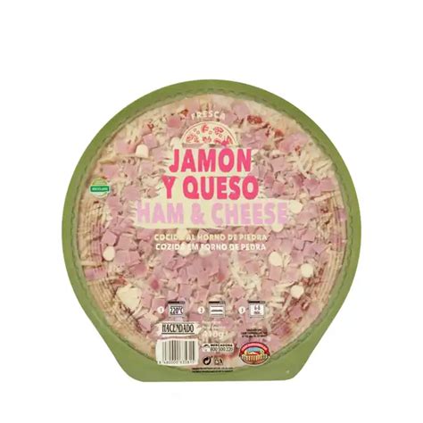 Pizza Hacendado Jamón Queso Sabor Casero por Solo 2 50 Mercadona