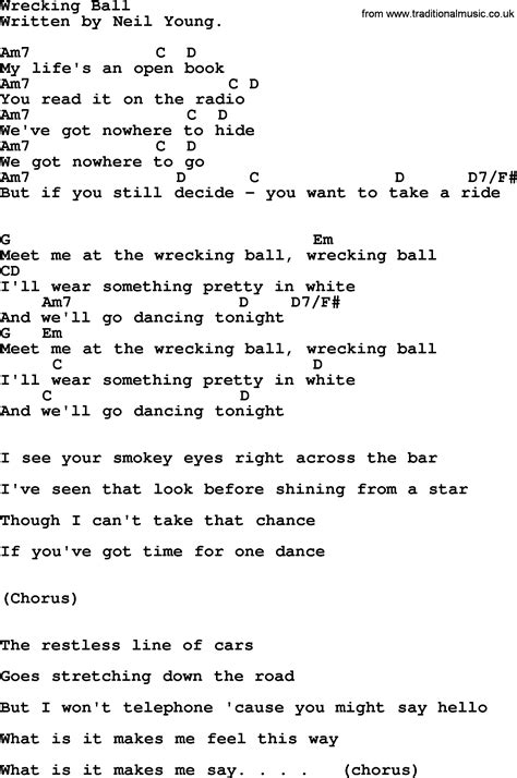 Wrecking Ball Lyrics