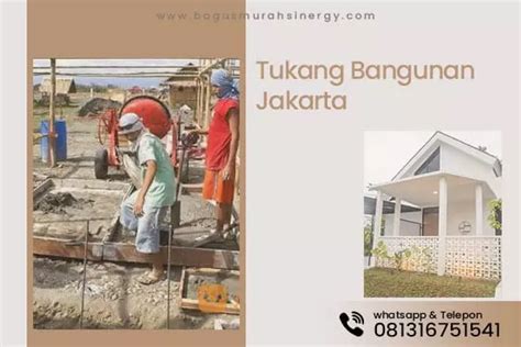 Tukang Bangunan Jakarta - Bagus Murah Sinergi