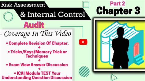 Audit Chapter Risk Assessment Internal Control Ca Inter Audit Icai