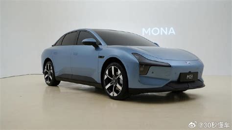 小鹏的新品牌mona发布首款车型 M03 新浪汽车