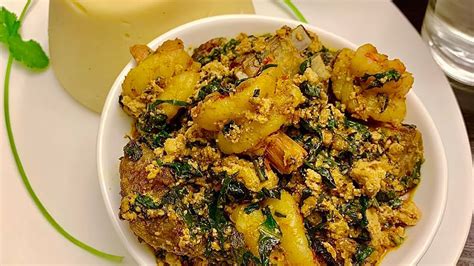 Sauce Pistache Cameroun Aux Legumes Egusi Melon Seeds Stew With