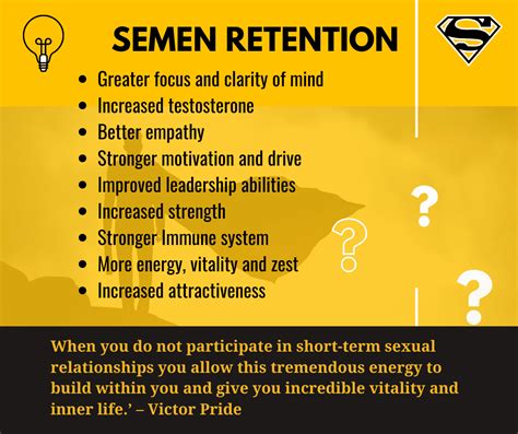 The Secret Sauce Of Semen Retention A Hidden Power For Business