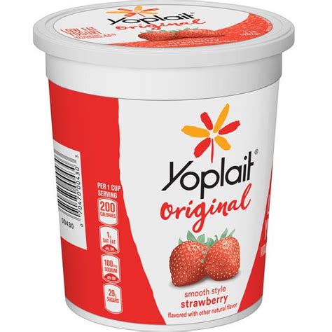 Yoplait Strawberry Yogurt Nutrition Facts | Blog Dandk