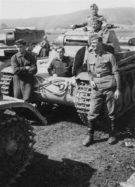 German Light Tank Panzer II 4 World War Photos