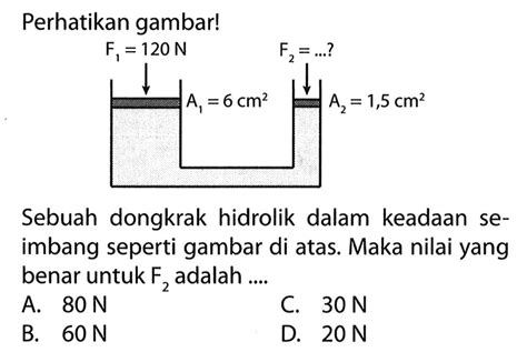 Kumpulan Contoh Soal Konsep Tekanan Pada Zat Cair Hukum Pascal Fisika Kelas 8 Colearn