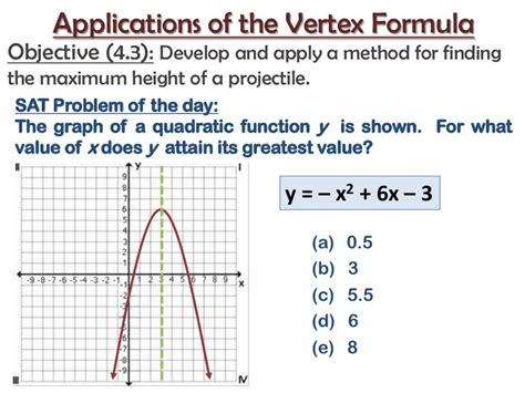 Applications of the vertex formula edit