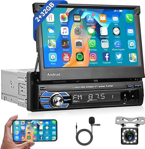 2GB 32GB Hodozzy Android 1 Din Autoradio Mit GPS Navi 7 Zoll