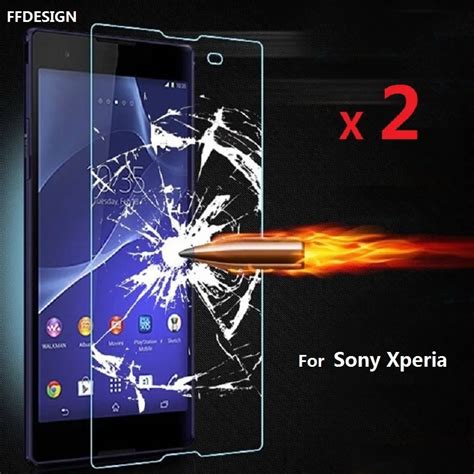 X For Sony Xperia Z Z Z Cpmpact Tempered Glass For Sony Xperia M