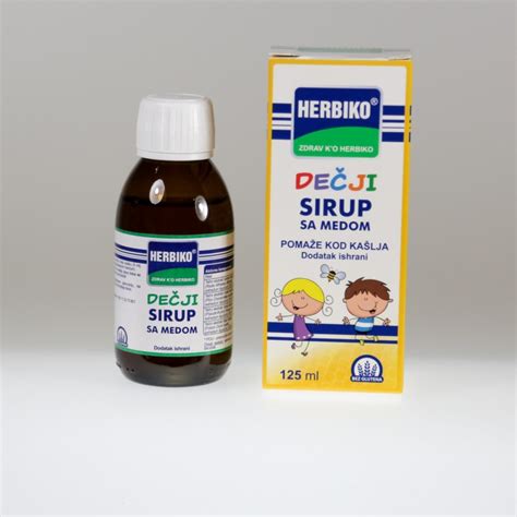 Herbiko Sirup Za Djecu Sa Medom Ml