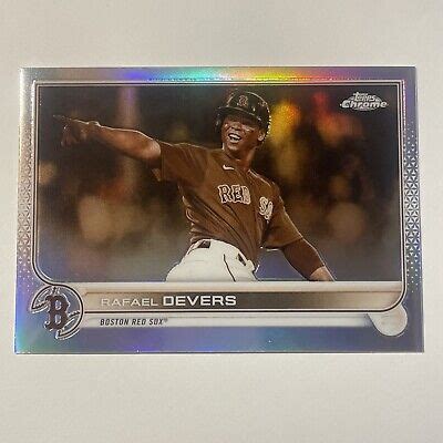 2022 Topps Chrome Rafael Devers Sepia Refractor 171 Red Sox EBay