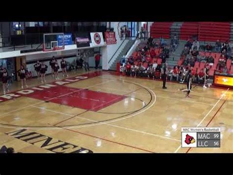 Men S Basketball Mineral Area College Vs Lincoln Land YouTube