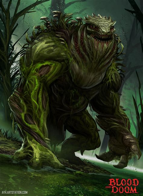 Swamp Monster by Aths-Art on DeviantArt