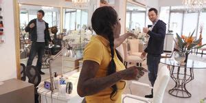 Sneaky Vibrator Leads To Salon Sex With Avery Black Ebony Mystique Tnaflix