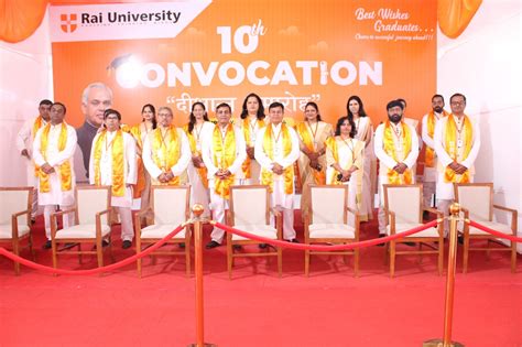 Report on 10th Convocation of Rai University – Rai University | UGC ...