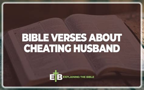 30 Important Bible Verses About Cheating Husband Explaining The Bible