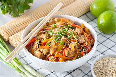 Recipe Of The Day Jamie Olivers Chicken Satay Style Noodle Salad