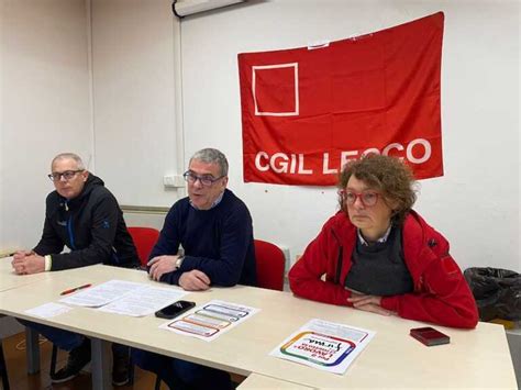 Lecco La Cgil Presenta I 4 Referendum Sul Lavoro