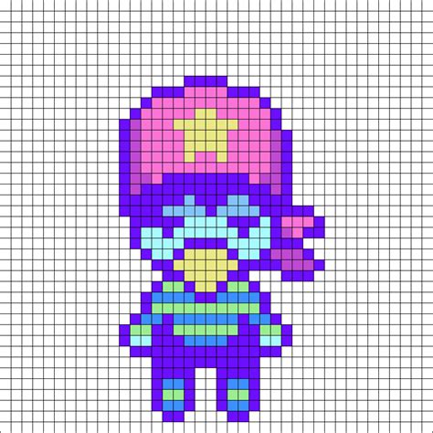 Omori Space Pirate Sprite Perler Bead Pattern Bead Sprites