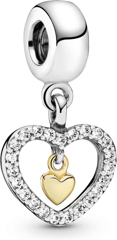 Pandora Jewelry Forever In My Heart Cubic Zirconia Charm In