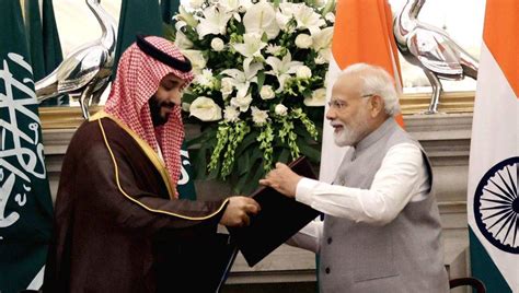 Prime Minister Narendra Modi with Saudi Arabia's Crown Prince and Prime ...