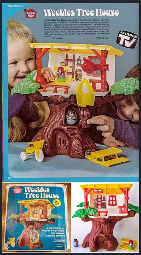 Weebles Tree House | Romper Room Childhood Toys, Childhood Memories ...