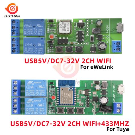 Dc V V V Kana Owy Pilot Wifi Modu Prze Cznika Przeka Nika Steruj