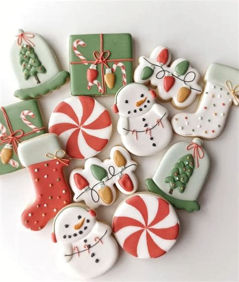 Pin By Steph Y On Navidad Iced Christmas Cookies Christmas Sugar