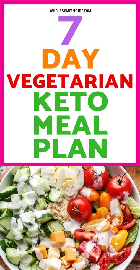 7 Day Vegetarian Keto Meal Plan Felicitytincaldwell