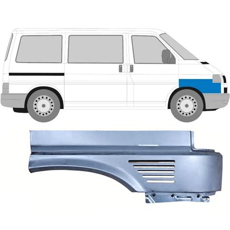 Vw T Vorne Kotfl Gel Reparaturblech Rechts