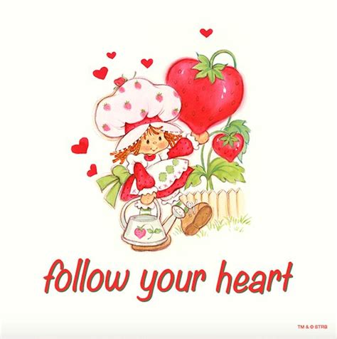 Strawberry Shortcake And The Heart Shaped Strawberry In Follow Your