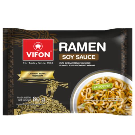 ZUPKA CHIŃSKA RAMEN SOY SAUCE VIFON 80g Dobre Ceny Polski Sklepik